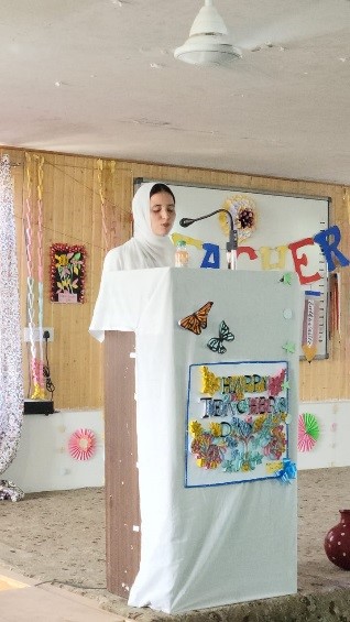 Speakers on the Teacher's Day 2024