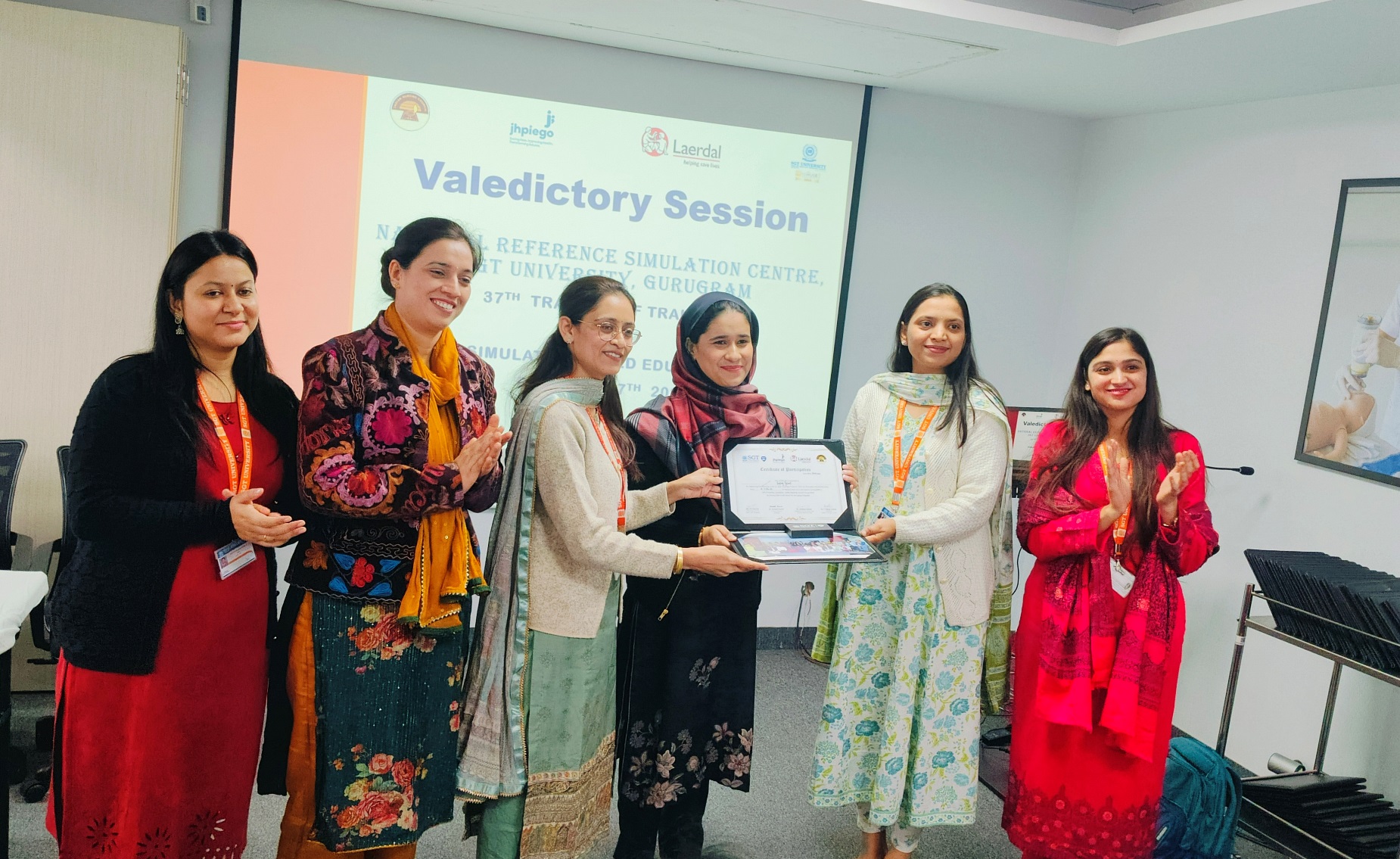 Mrs. Rimsha Rashid (Assistant Professor, RCON) at NSRC SGT Gurgaon