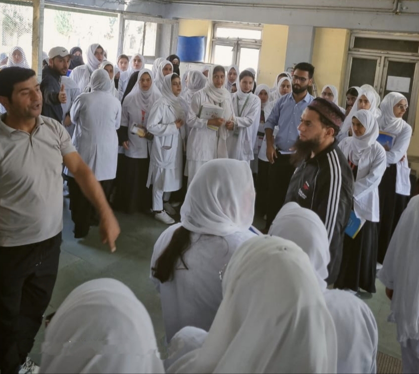 Students at Water Plant