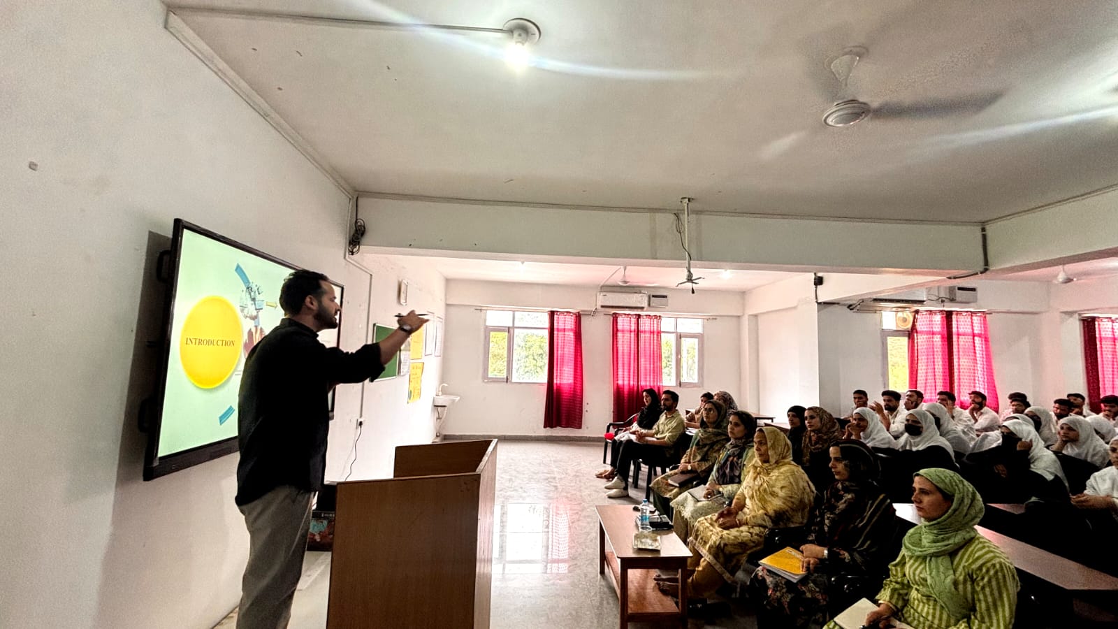 Conducted by the Department of MSN. The session was delivered by Mr. Aqib Mushtaq Tutor (RCON)