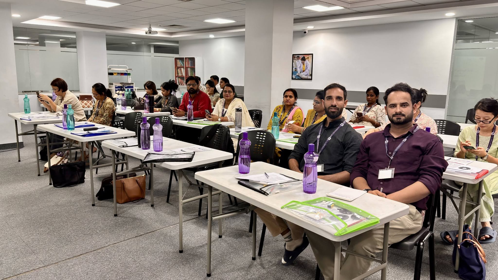 Our dedicated faculty members Mr.Rayees and Aqib Mushtaq are  at SGT University, Gurugram