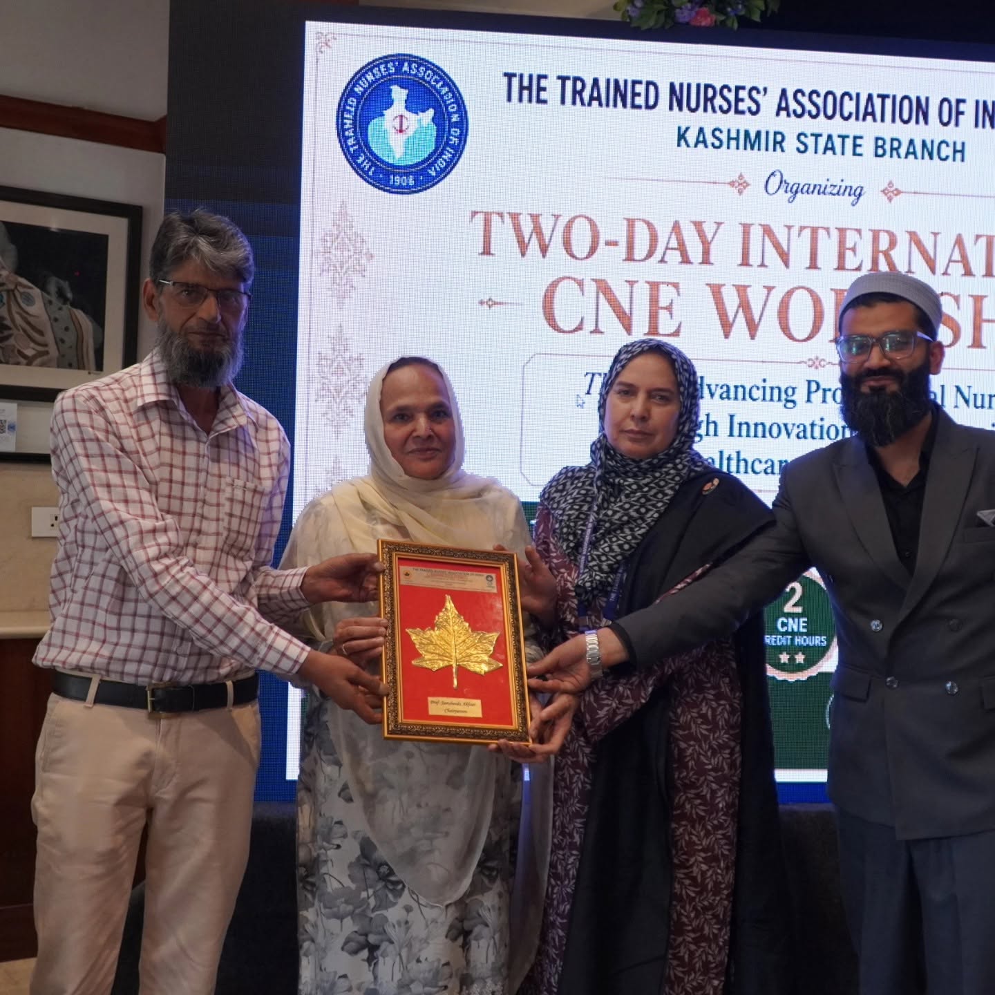 Our faculty members participated in a Two-Day International CNE Workshop, enhancing their knowledge