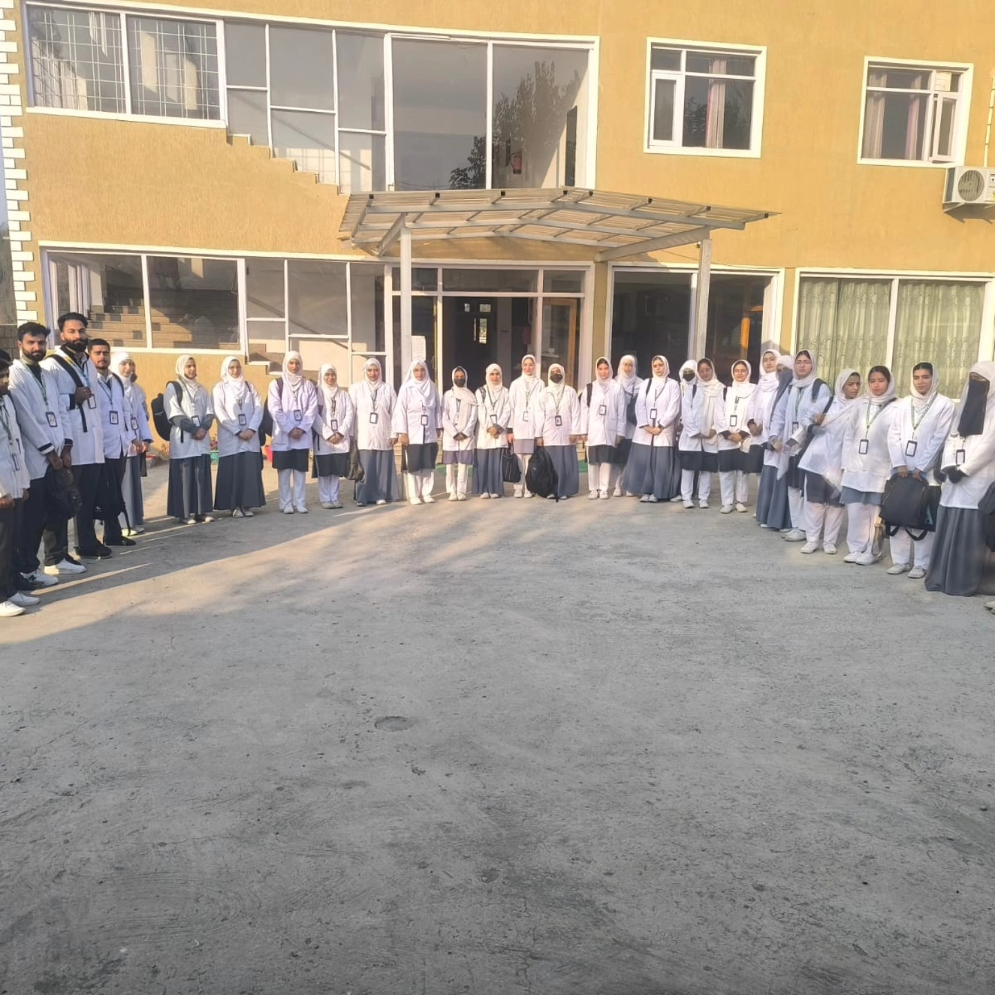 5th Semester Students at Dhobiwan Tangmarg for BLS Training 2025