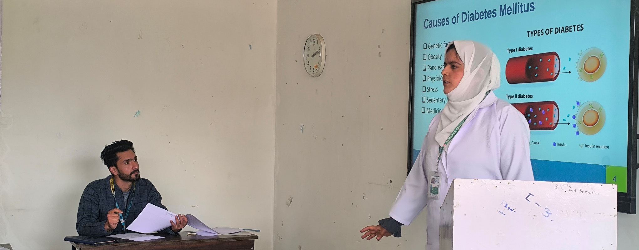 Practice Teaching By 4th Year Student